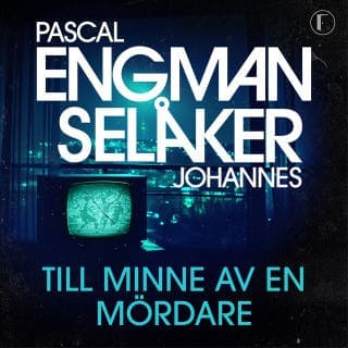 Till minne av en mördare – Pascal Engman och Johannes Selåker, ljudbokens omslag