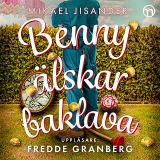 Benny älskar baklava – Mikael Jisander, ljudbokens omslag