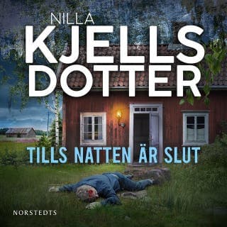 Tills natten är slut – Nilla Kjellsdotter, ljudbokens omslag