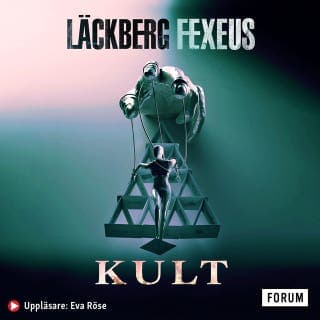 Kult – Camilla Läckberg och Henrik Fexeus, ljudbokens omslag