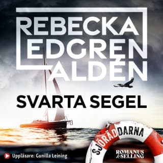 Svarta segel – Rebecka Edgren Aldén, ljudbokens omslag
