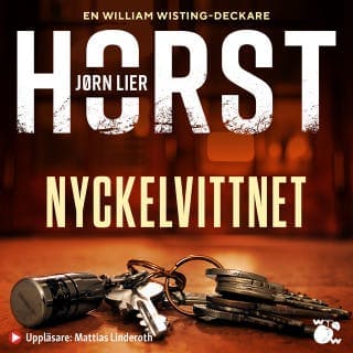Nyckelvittnet – Jørn Lier Horst, ljudbokens omslag
