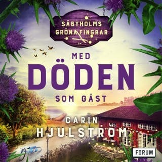 Med döden som gäst – Carin Hjulström, ljudbokens omslag