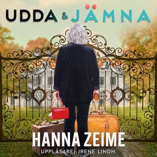 Udda och Jämna – Hanna Zeime, ljudbokens omslag
