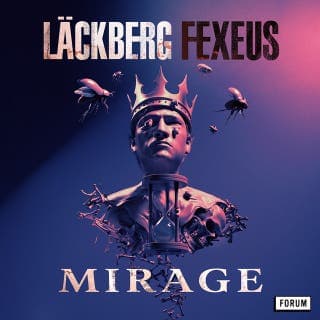 Mirage – Camilla Läckberg och Henrik Fexeus, ljudbokens omslag