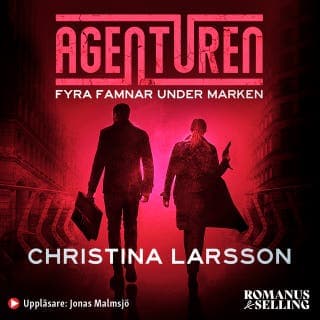 Fyra famnar under marken – Christina Larsson, ljudbokens omslag