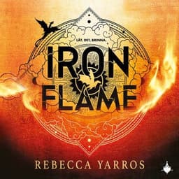 Iron Flame (svensk utgåva) – Rebecca Yarros, ljudbokens omslag