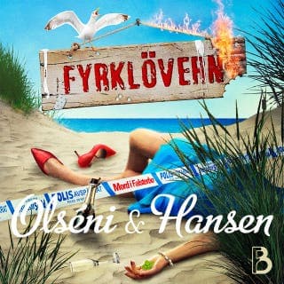 Fyrklövern – Micke Hansen och Christina Olséni, ljudbokens omslag