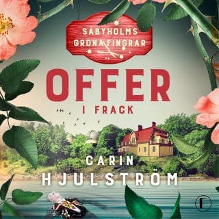 Offer i frack – Carin Hjulström, ljudbokens omslag