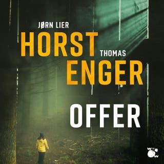 Offer – Jørn Lier Horst och Thomas Enger, ljudbokens omslag