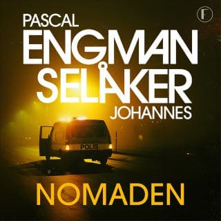 Nomaden – Pascal Engman och Johannes Selåker, ljudbokens omslag
