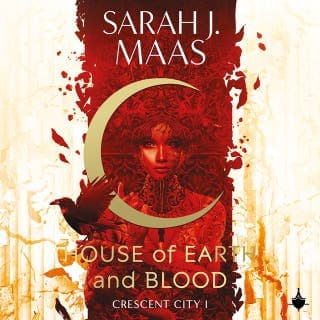House of Earth and Blood (Svensk utgåva) – Sarah J. Maas, ljudbokens omslag