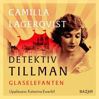 Glaselefanten – Camilla Lagerqvist, ljudbokens omslag