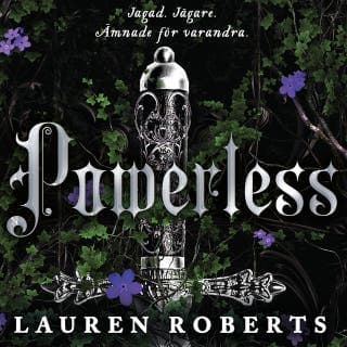 Powerless (svensk utgåva) – Lauren Roberts, ljudbokens omslag