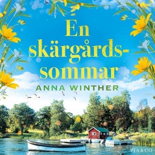En skärgårdssommar – Anna Winther, ljudbokens omslag