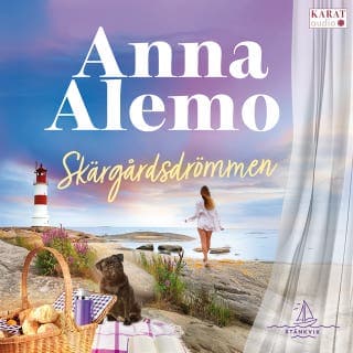 Skärgårdsdrömmen – Anna Alemo, ljudbokens omslag