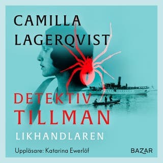 Likhandlaren – Camilla Lagerqvist, ljudbokens omslag