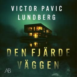 Den fjärde väggen – Victor Pavic Lundberg, ljudbokens omslag