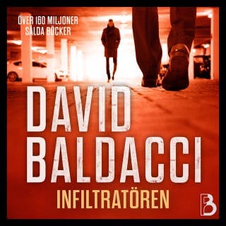 Infiltratören – David Baldacci, ljudbokens omslag