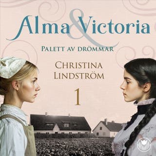 Palett av drömmar – Christina Lindström, ljudbokens omslag