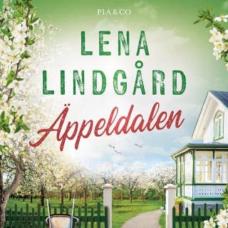 Äppeldalen – Lena Lindgård, ljudbokens omslag