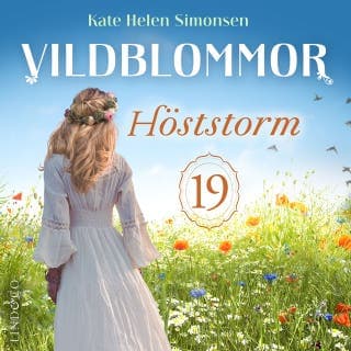 Höststorm – Kate Helen Simonsen, ljudbokens omslag