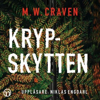 Krypskytten – M. W. Craven, ljudbokens omslag