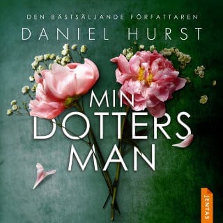 Min dotters man – Daniel Hurst, ljudbokens omslag