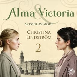 Skisser av mod – Christina Lindström, ljudbokens omslag