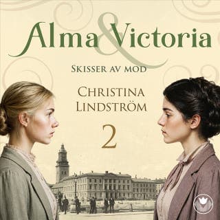 Skisser av mod – Christina Lindström, ljudbokens omslag