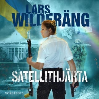 Satellithjärta – Lars Wilderäng, ljudbokens omslag