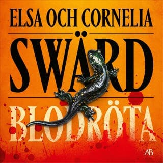 Blodröta – Elsa Swärd och Cornelia Swärd, ljudbokens omslag