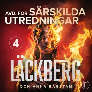 Dödlig avledning – Camilla Läckberg och Anna Bågstam, ljudbokens omslag
