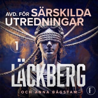 Den tystade polisen – Camilla Läckberg och Anna Bågstam, ljudbokens omslag