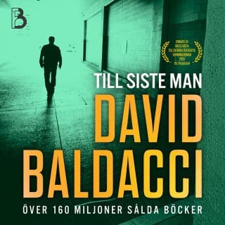 Till siste man – David Baldacci, ljudbokens omslag