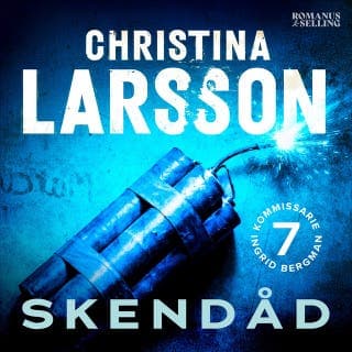 Skendåd – Christina Larsson, ljudbokens omslag