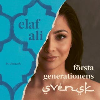 Första generationens svensk – Elaf Ali, ljudbokens omslag