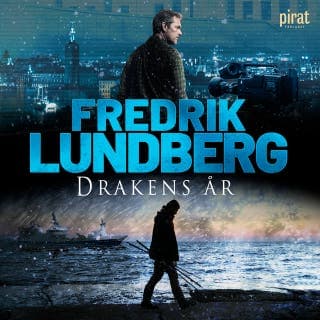 Drakens år – Fredrik Lundberg, ljudbokens omslag