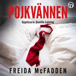 Pojkvännen – Freida McFadden, ljudbokens omslag