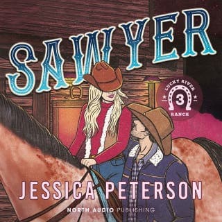 Sawyer (svensk utgåva) – Jessica Peterson, ljudbokens omslag